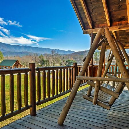 セバービル Spectacular Mtns Views With Private Hot Tub With Pool Table And Private Pondヴィラ エクステリア 写真