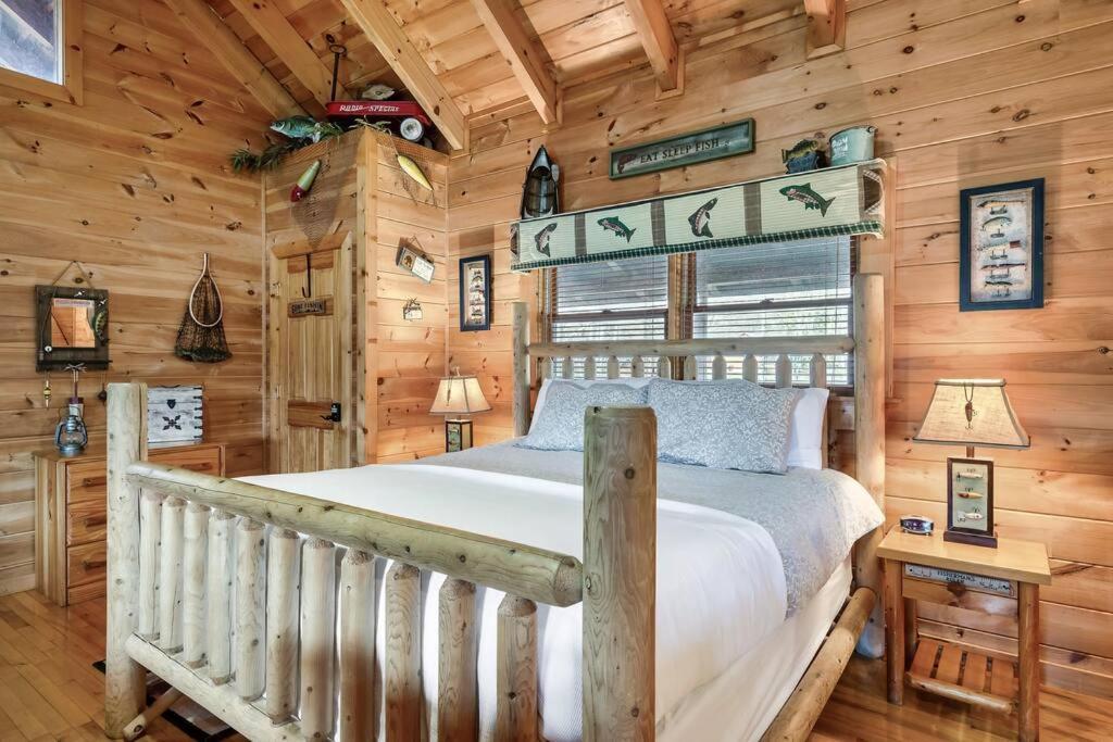セバービル Spectacular Mtns Views With Private Hot Tub With Pool Table And Private Pondヴィラ エクステリア 写真