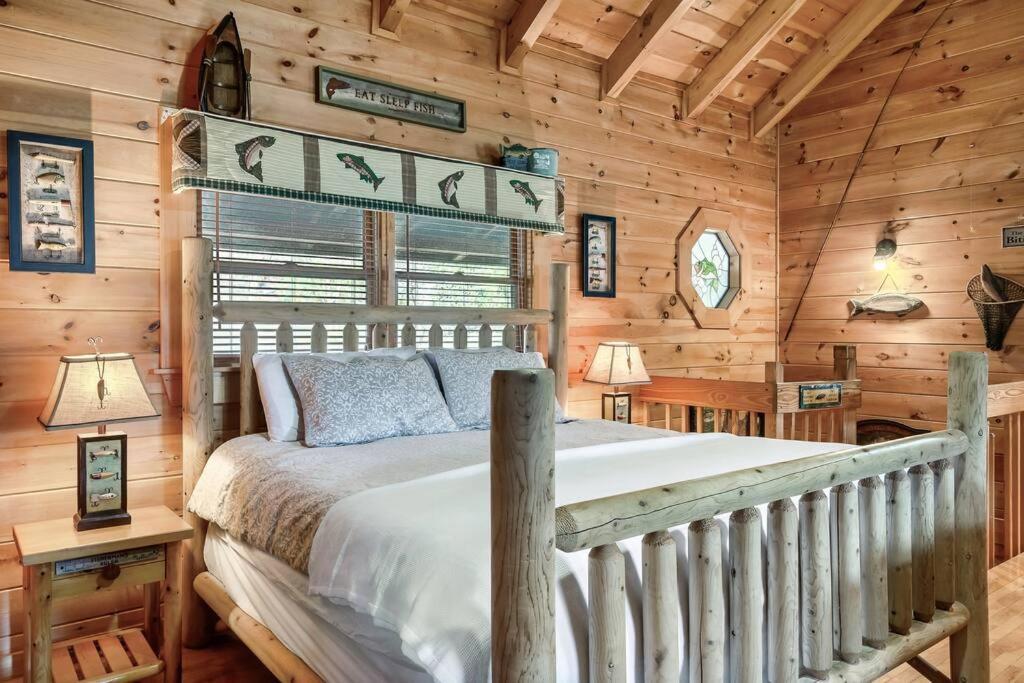 セバービル Spectacular Mtns Views With Private Hot Tub With Pool Table And Private Pondヴィラ エクステリア 写真