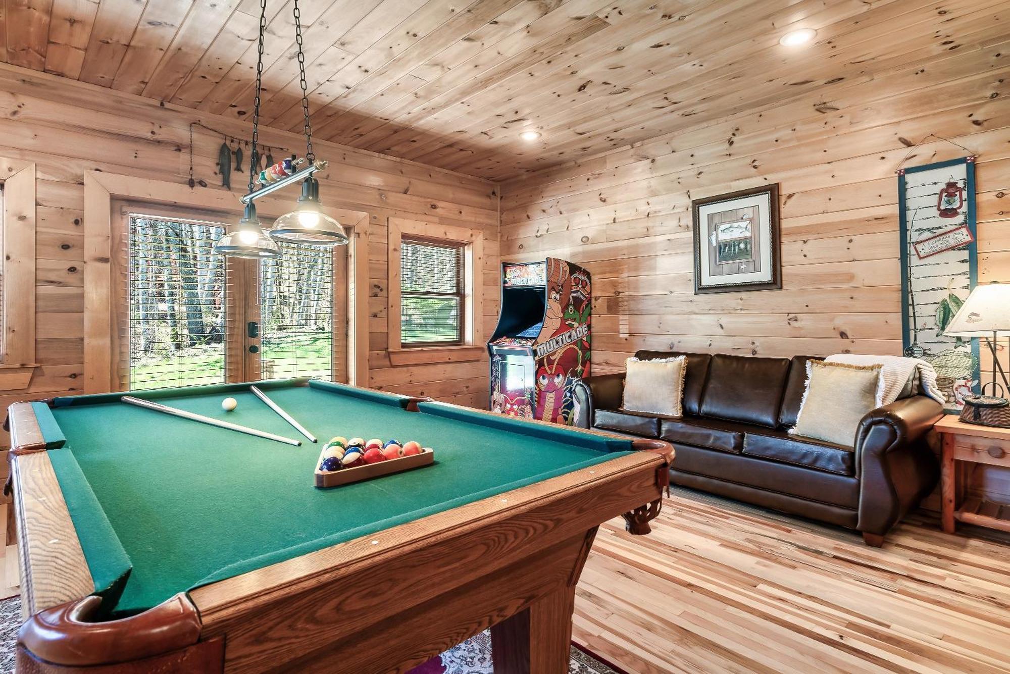セバービル Spectacular Mtns Views With Private Hot Tub With Pool Table And Private Pondヴィラ エクステリア 写真
